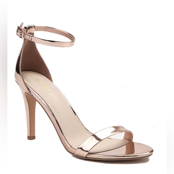 MADDEN GIRL 🆕 Ava Sandal in Rose Gold. Size 9. - Picture 6 of 8